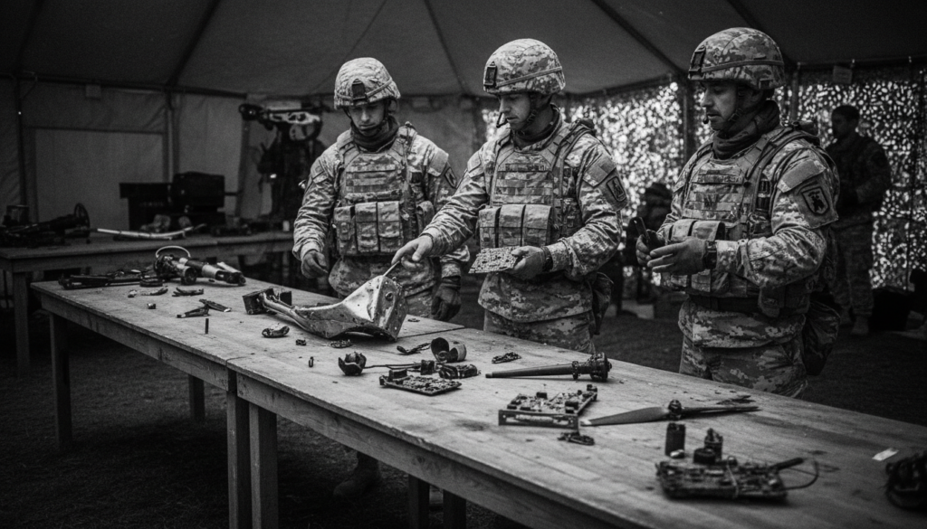 Military-style Roswell debris review